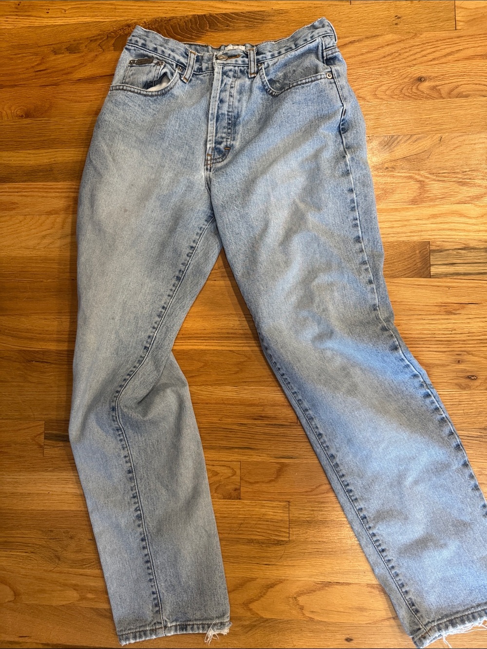 Vintage Calvin Klein Easy Fit Jeans Light Wash Size 7
